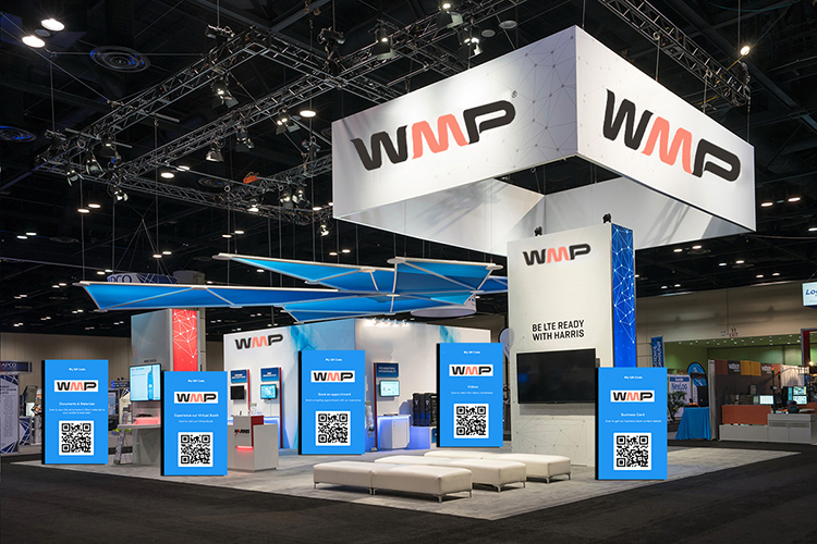 Allow your on-site visitors to view the virtual booth available online from their mobile, manage your crowd easily