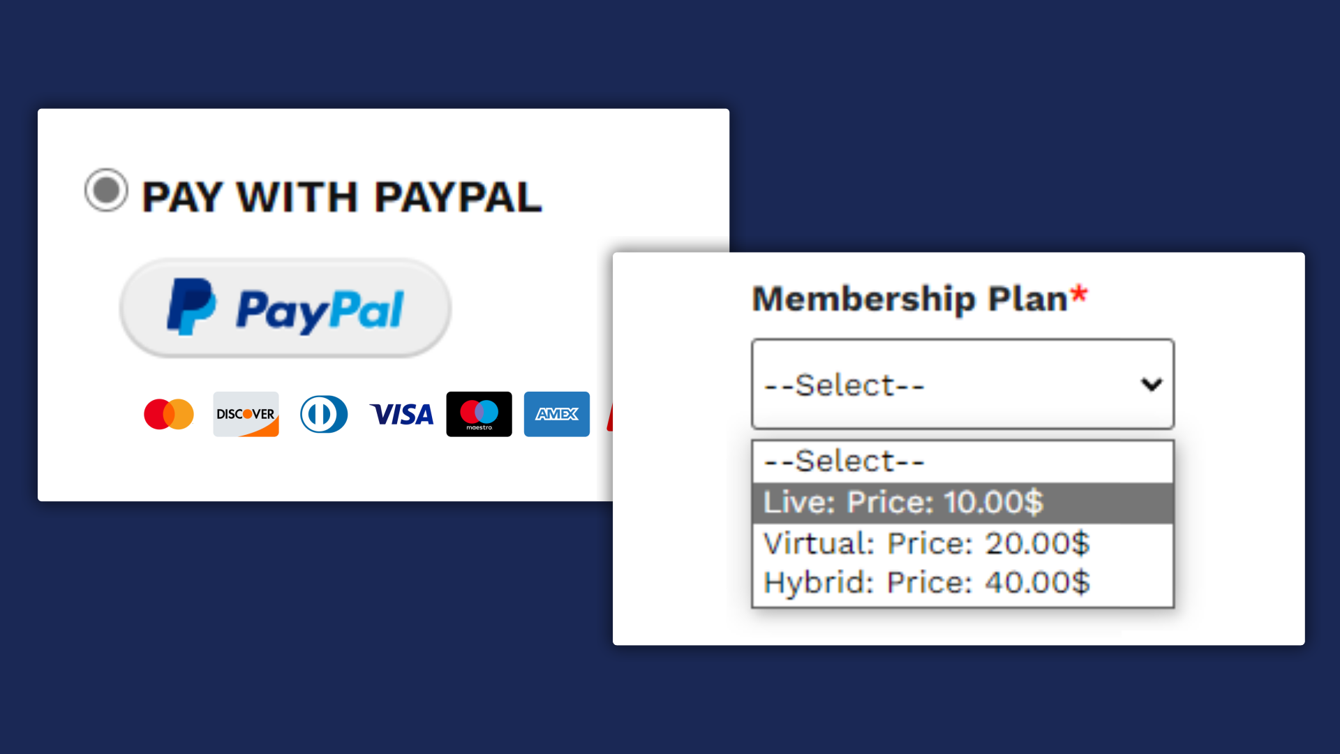 events ticketing integrations