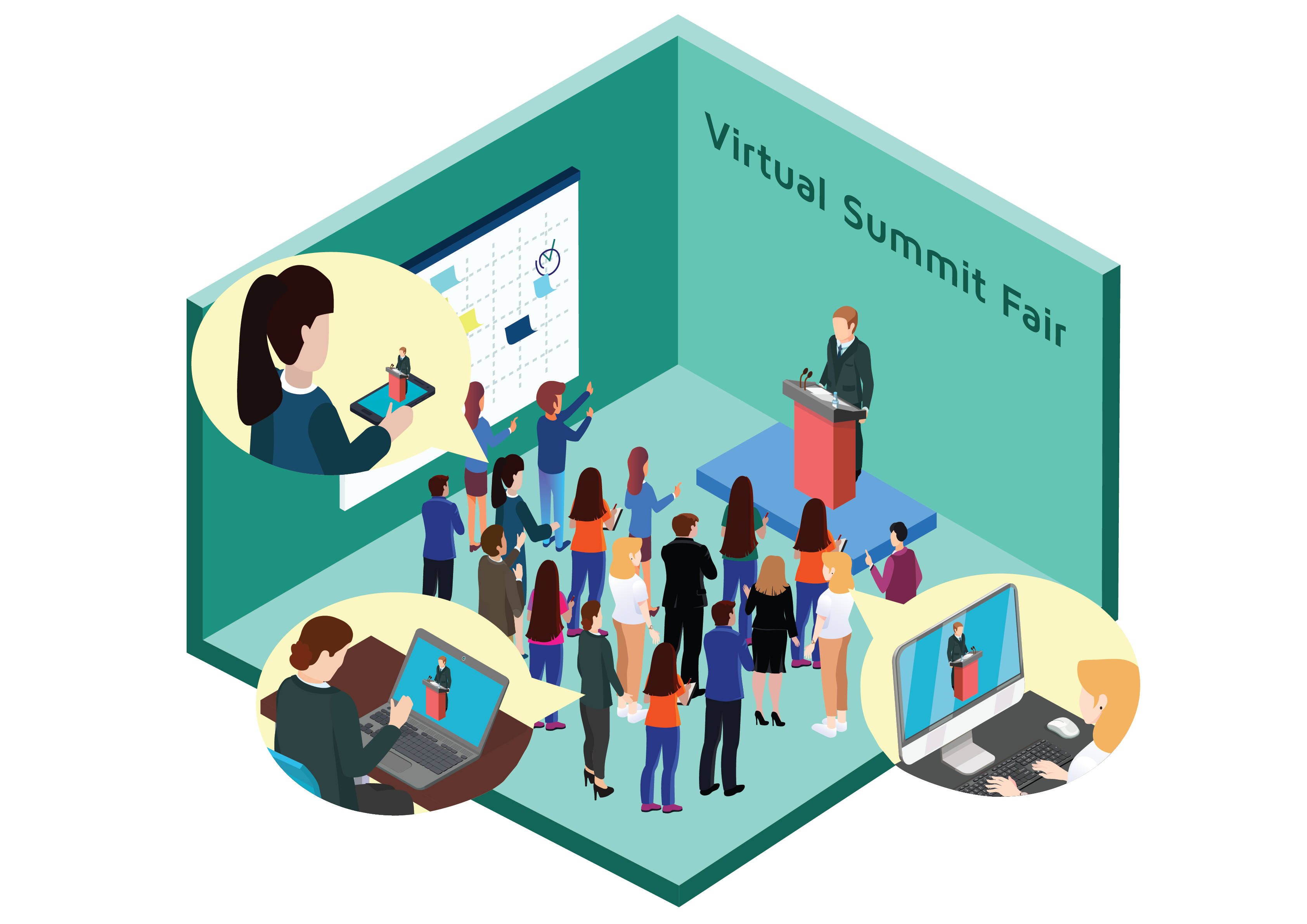 Best 3D Virtual Conference Platform HexaFair