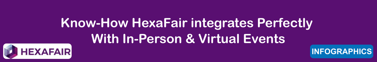 Hexafair Integrates Perfectly With In Person Virtual Events Hexafair Integrates Perfectly With In Person Virtual Events
