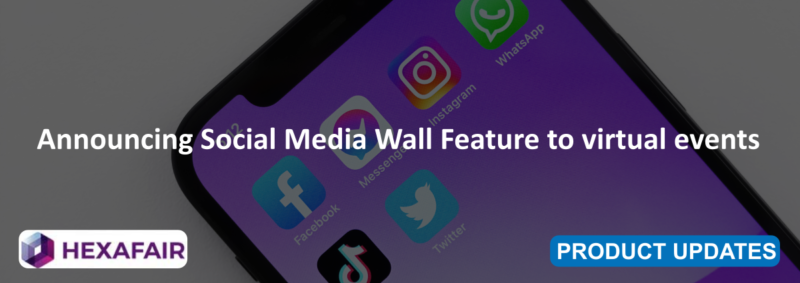 Announcing Social Media Wall Feature to virtual events