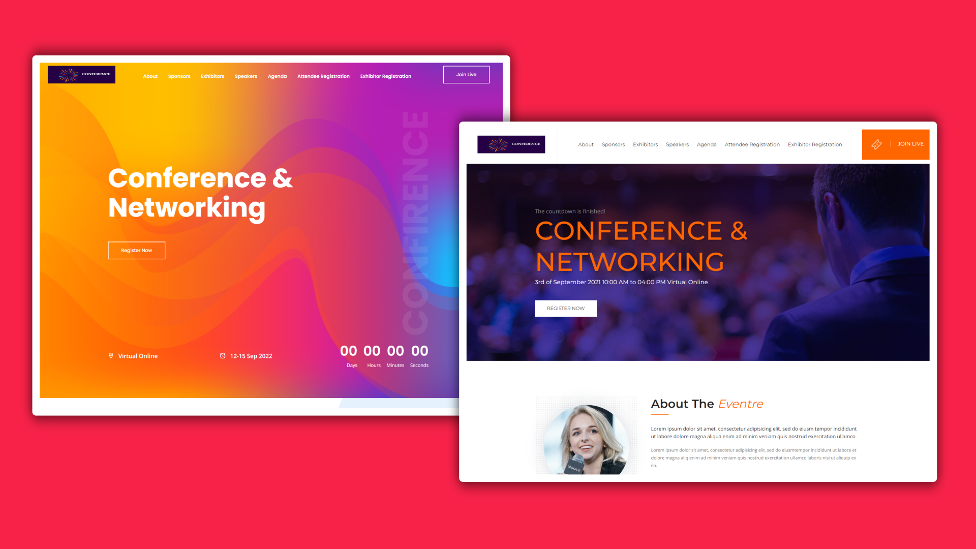 HexaFair Introduces 5 New WordPress Theme for your Event Website